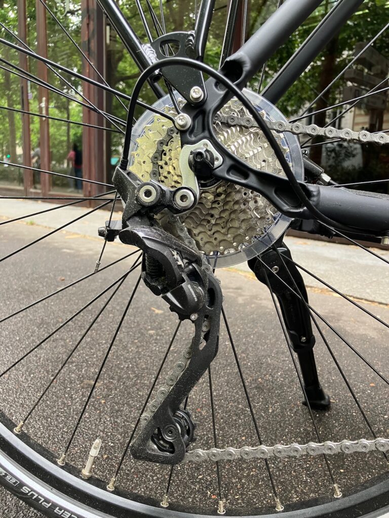 Dérailleur Deore XT du Rabeneick TS7